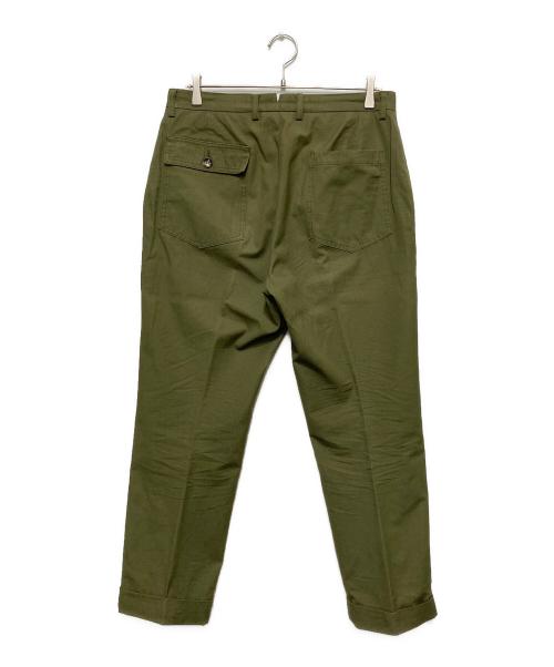 Barnstormer（バーンストーマー）BARNSTORMER (バーンストーマー) 1313P DRESS FATIGUE PANTS カーキ サイズ:Lの古着・服飾アイテム