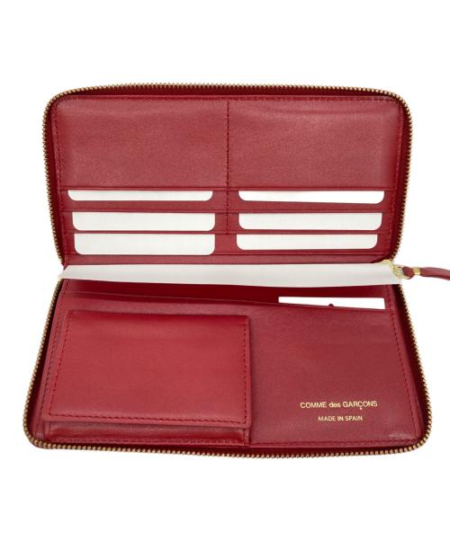 COMME des GARCONS（コムデギャルソン）COMME des GARCONS (コムデギャルソン) 長財布　CDG WALLET レッドの古着・服飾アイテム