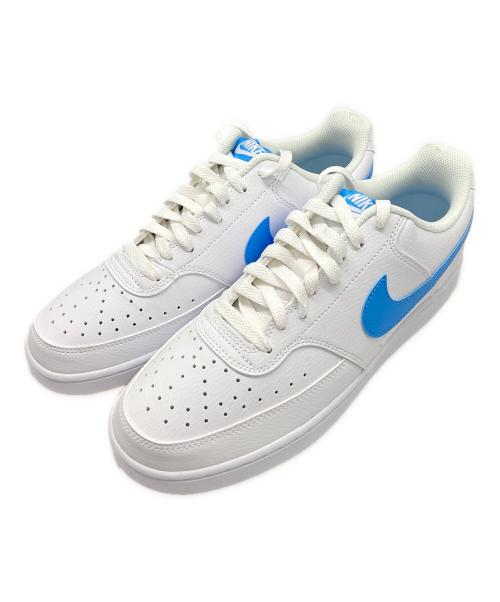 NIKE（ナイキ）NIKE (ナイキ) COURT VISION LOW ブルー サイズ:SIZE 27cmの古着・服飾アイテム