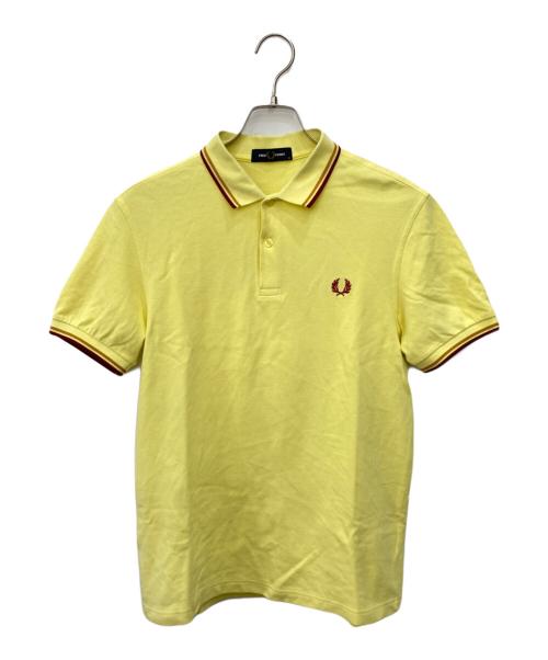 FRED PERRY（フレッドペリー）FRED PERRY (フレッドペリー) ポロシャツ イエロー サイズ:Mの古着・服飾アイテム
