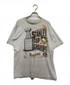 SALEM LIVINGセーラムリビング）の古着「プリントTシャツ」｜グレー