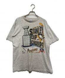 SALEM LIVING（セーラムリビング）の古着「プリントTシャツ」｜グレー