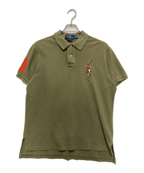 POLO RALPH LAUREN（ポロ・ラルフローレン）POLO RALPH LAUREN (ポロ・ラルフローレン) ポロシャツ グリーン サイズ:XLの古着・服飾アイテム