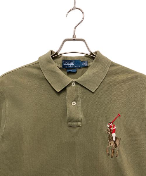 POLO RALPH LAUREN（ポロ・ラルフローレン）POLO RALPH LAUREN (ポロ・ラルフローレン) ポロシャツ グリーン サイズ:XLの古着・服飾アイテム