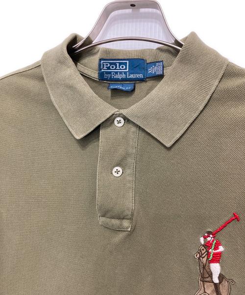 POLO RALPH LAUREN（ポロ・ラルフローレン）POLO RALPH LAUREN (ポロ・ラルフローレン) ポロシャツ グリーン サイズ:XLの古着・服飾アイテム