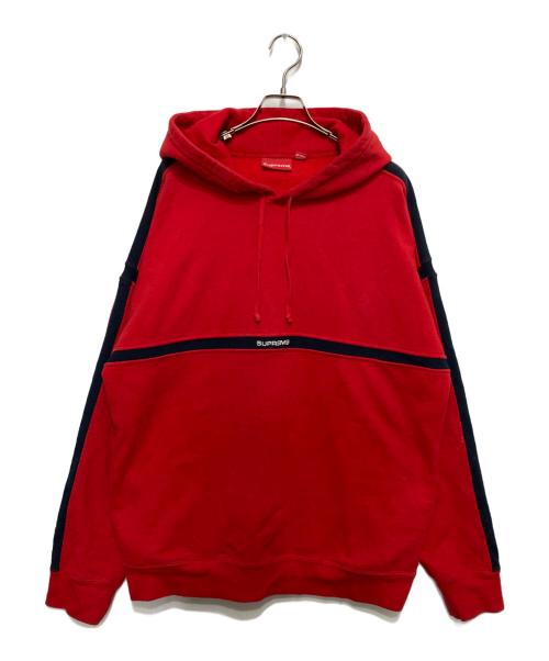 SUPREME（シュプリーム）SUPREME (シュプリーム) Warm Up Hooded Sweatshirt　 レッド サイズ:Lの古着・服飾アイテム