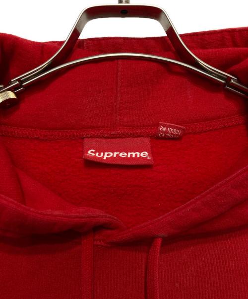 SUPREME（シュプリーム）SUPREME (シュプリーム) Warm Up Hooded Sweatshirt　 レッド サイズ:Lの古着・服飾アイテム