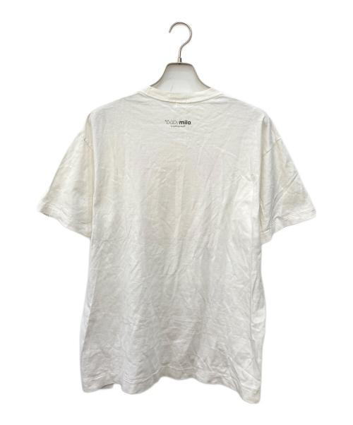 BABY MiLO（ベビーマイロ）BABY MiLO (ベビーマイロ) プリントTシャツ ホワイト サイズ:Lの古着・服飾アイテム