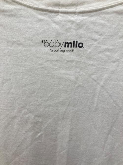 BABY MiLO（ベビーマイロ）BABY MiLO (ベビーマイロ) プリントTシャツ ホワイト サイズ:Lの古着・服飾アイテム