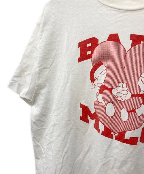 BABY MiLO（ベビーマイロ）BABY MiLO (ベビーマイロ) プリントTシャツ ホワイト サイズ:Lの古着・服飾アイテム