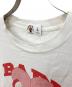 中古・古着 BABY MiLO (ベビーマイロ) プリントTシャツ ホワイト サイズ:L：5000円