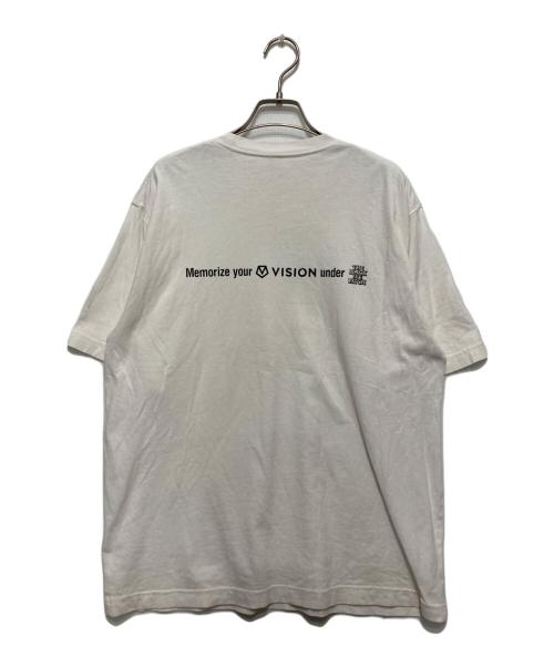 THE BLACK EYE PATCH（ブラックアイパッチ）THE BLACK EYE PATCH (ブラックアイパッチ) プリントTシャツ ホワイト サイズ:Mの古着・服飾アイテム