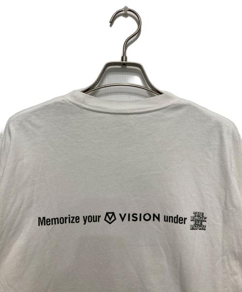 THE BLACK EYE PATCH（ブラックアイパッチ）THE BLACK EYE PATCH (ブラックアイパッチ) プリントTシャツ ホワイト サイズ:Mの古着・服飾アイテム