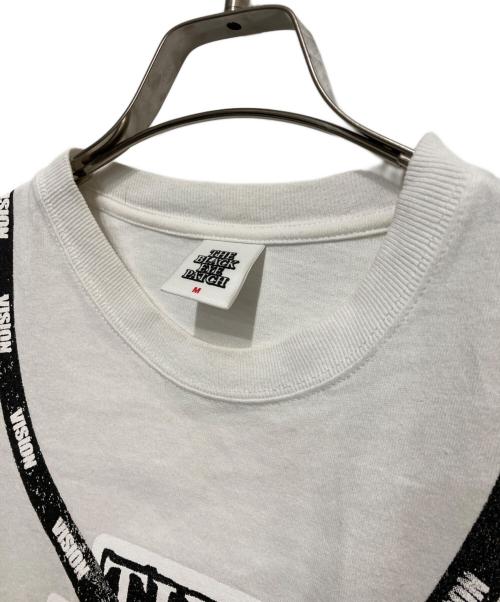 THE BLACK EYE PATCH（ブラックアイパッチ）THE BLACK EYE PATCH (ブラックアイパッチ) プリントTシャツ ホワイト サイズ:Mの古着・服飾アイテム