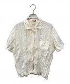 ISSEY MIYAKEイッセイミヤケ）の古着「シワプリーツ加工シャツ」｜ホワイト
