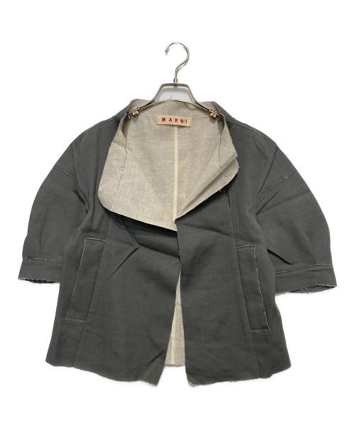 MARNI（マルニ）MARNI (マルニ) ボレロジャケット グレー サイズ:なしの古着・服飾アイテム