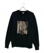FLAT HEADフラット ヘッド）の古着「マリリン・モンロープリントスウェット」｜ブラック