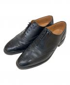 REGALリーガル）の古着「メダリオンシューズ」｜ブラック