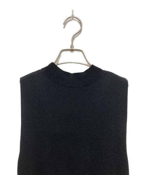 Diagram（ダイアグラム）Diagram (ダイアグラム) チェックニットワンピース ブラック サイズ:SIZE 36の古着・服飾アイテム