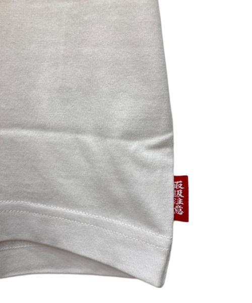 THE BLACK EYE PATCH（ブラックアイパッチ）THE BLACK EYE PATCH (ブラックアイパッチ) x Team Tomodachi HWC Tee ホワイト サイズ:Mの古着・服飾アイテム