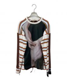 MARNI（マルニ）の古着「ロングスリーブカットソー」｜ブラウン