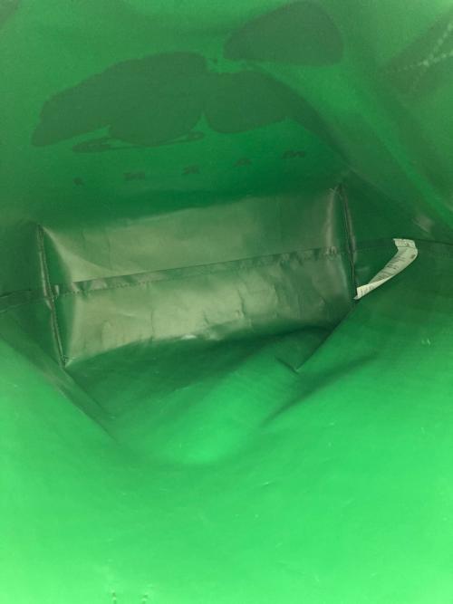 MARNI（マルニ）MARNI (マルニ) フラワープリントショッピングトート グリーンの古着・服飾アイテム