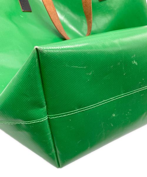 MARNI（マルニ）MARNI (マルニ) フラワープリントショッピングトート グリーンの古着・服飾アイテム