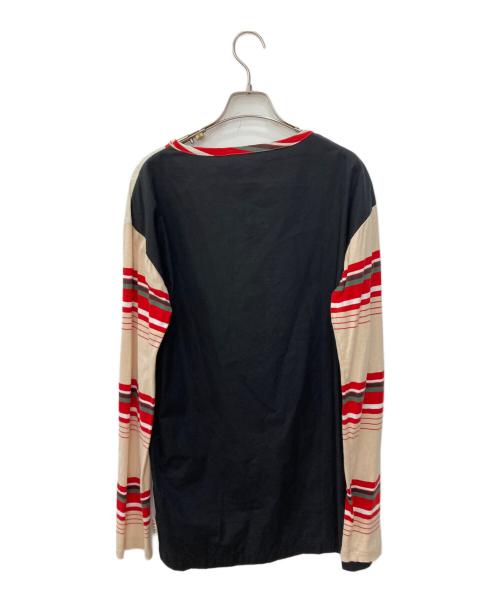 MARNI（マルニ）MARNI (マルニ) 総柄カットソープルオーバー ブラック サイズ:SIZE 44の古着・服飾アイテム