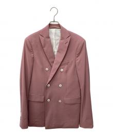 CMMN SWDN（コモンスウェーデン）の古着「ダブルジャケット」｜ピンク