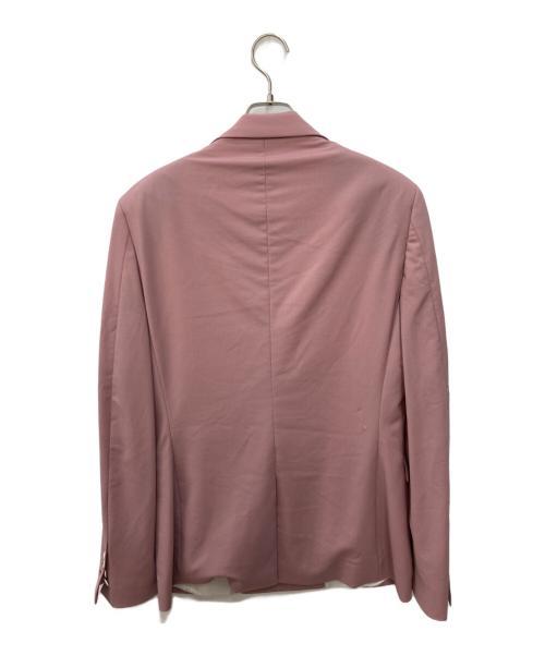 CMMN SWDN（コモンスウェーデン）CMMN SWDN (コモンスウェーデン) ダブルジャケット ピンク サイズ:SIZE 48の古着・服飾アイテム