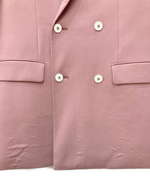 CMMN SWDN（コモンスウェーデン）CMMN SWDN (コモンスウェーデン) ダブルジャケット ピンク サイズ:SIZE 48の古着・服飾アイテム