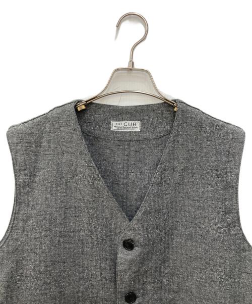 CUB（カブ）CUB (カブ) ザシュペリオールレイバーベスト グレー サイズ:Ｌの古着・服飾アイテム