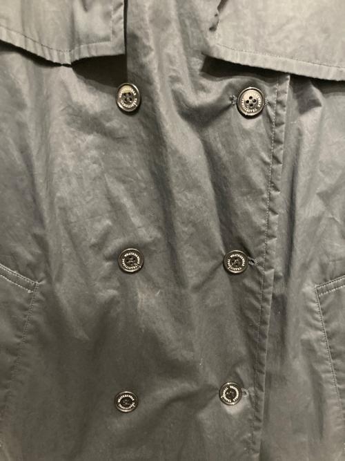 Traditional Weatherwear（トラディショナルウェザーウェア）Traditional Weatherwear (トラディショナルウェザーウェア) シリコンコーティングトレンチコート ブラック サイズ:SIZE 36の古着・服飾アイテム
