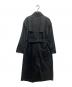 Traditional Weatherwear (トラディショナルウェザーウェア) シリコンコーティングトレンチコート ブラック サイズ:SIZE 36：4000円