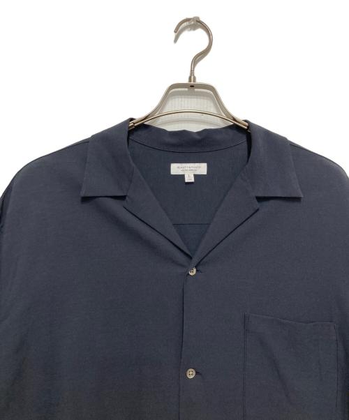 BEAUTY&YOUTH（ビューティーアンドユース）BEAUTY&YOUTH (ビューティーアンドユース) 開襟シャツ ブラック サイズ:Lの古着・服飾アイテム