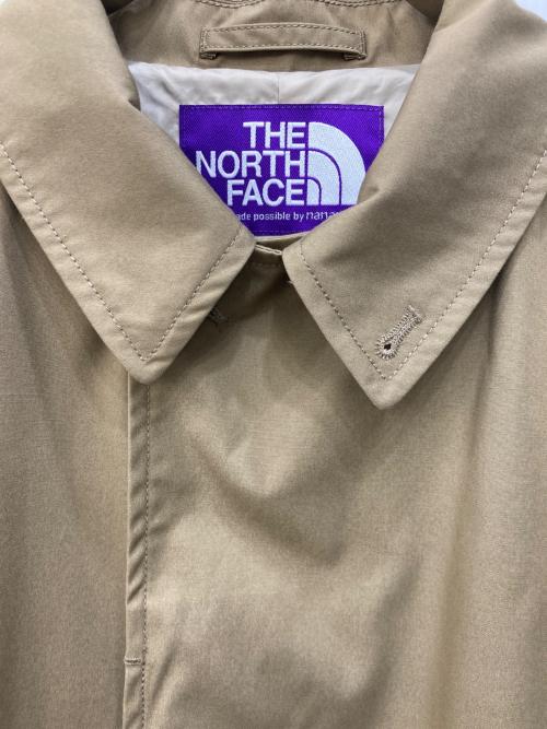 THE NORTHFACE PURPLELABEL（ザ・ノースフェイス パープルレーベル）THE NORTHFACE PURPLELABEL (ザ・ノースフェイス パープルレーベル) 65/35ステンカラーコート ベージュ サイズ:Lの古着・服飾アイテム