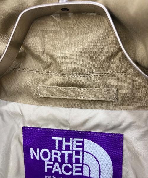 THE NORTHFACE PURPLELABEL（ザ・ノースフェイス パープルレーベル）THE NORTHFACE PURPLELABEL (ザ・ノースフェイス パープルレーベル) 65/35ステンカラーコート ベージュ サイズ:Lの古着・服飾アイテム