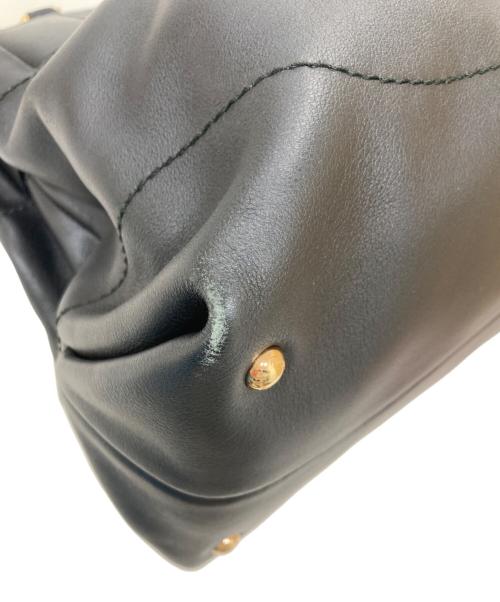 Salvatore Ferragamo（サルヴァトーレ フェラガモ）Salvatore Ferragamo (サルヴァトーレ フェラガモ) チェーントートバッグ ブラックの古着・服飾アイテム