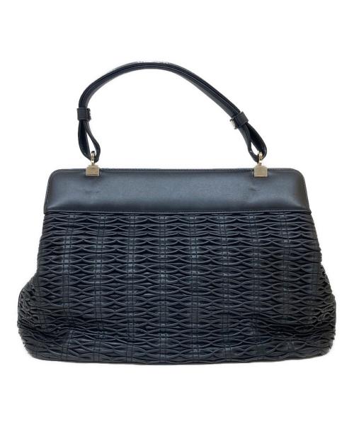 BVLGARI（ブルガリ）BVLGARI (ブルガリ) イザベラ・ロッセリーニトートバック ブラックの古着・服飾アイテム