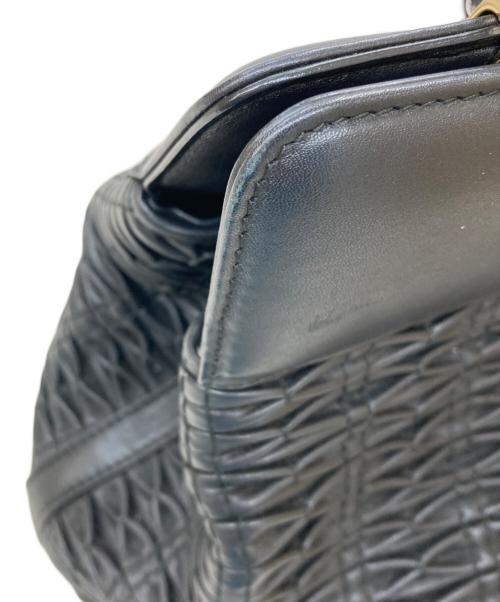 BVLGARI（ブルガリ）BVLGARI (ブルガリ) イザベラ・ロッセリーニトートバック ブラックの古着・服飾アイテム