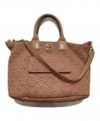 TORY BURCHトリーバーチ）の古着「2WAYバッグ」｜ベージュ