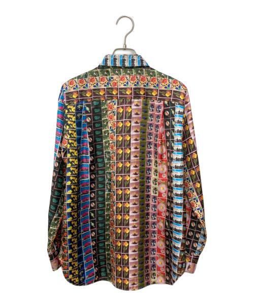PAUL SMITH（ポールスミス）PAUL SMITH (ポールスミス) 切手柄シャツ マルチカラー サイズ:42の古着・服飾アイテム