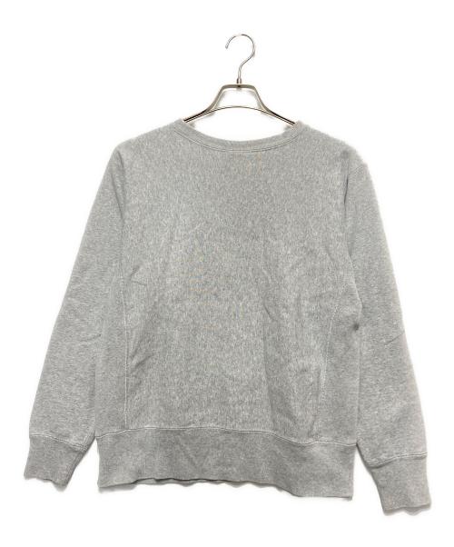 cheswick（チェスウィック）cheswick (チェスウィック) フロッキープリントスウェット グレー サイズ:Mの古着・服飾アイテム