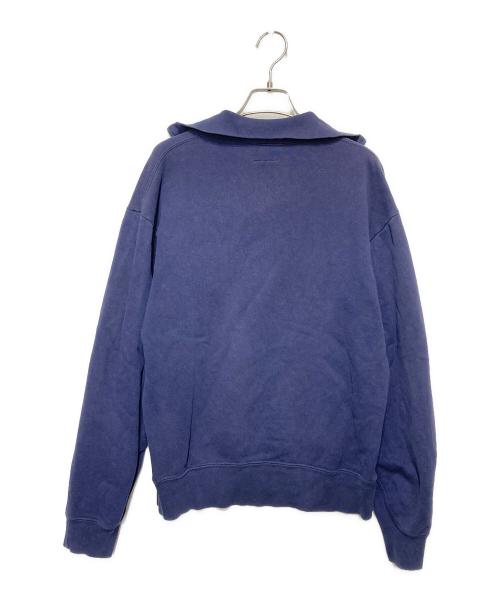 Pherrow's（フェローズ）PHERROW'S (フェローズ) ハーフジップスウェット ネイビー サイズ:Mの古着・服飾アイテム