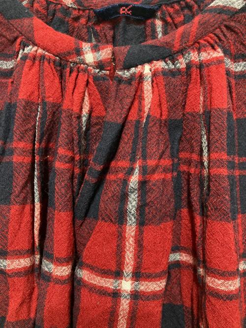 45rpm（45アールピーエム）45rpm (45アールピーエム) スモックワンピース ブラウン サイズ:SIZE 2の古着・服飾アイテム