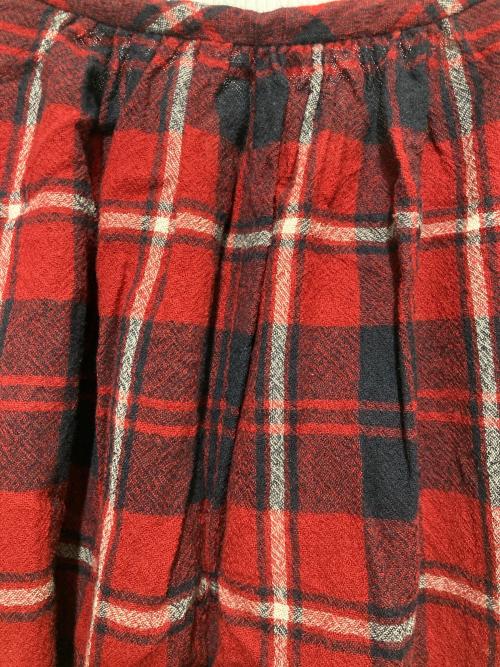 45rpm（45アールピーエム）45rpm (45アールピーエム) スモックワンピース ブラウン サイズ:SIZE 2の古着・服飾アイテム