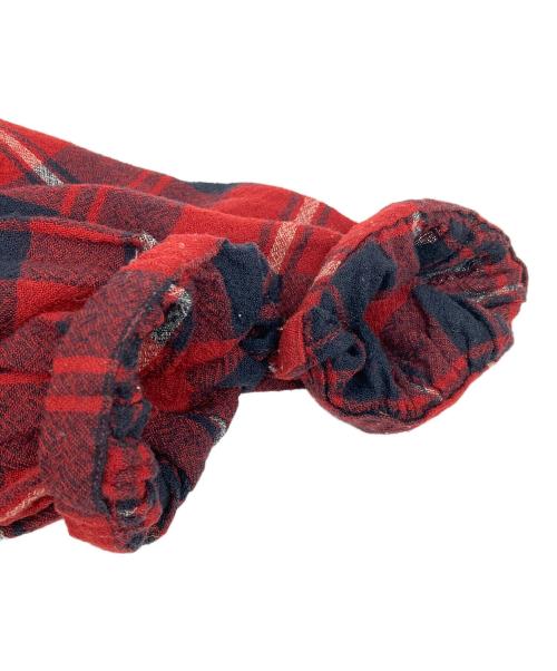 45rpm（45アールピーエム）45rpm (45アールピーエム) スモックワンピース ブラウン サイズ:SIZE 2の古着・服飾アイテム