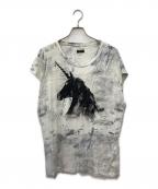 DIESELディーゼル）の古着「ノースリーブTシャツ」｜ホワイト