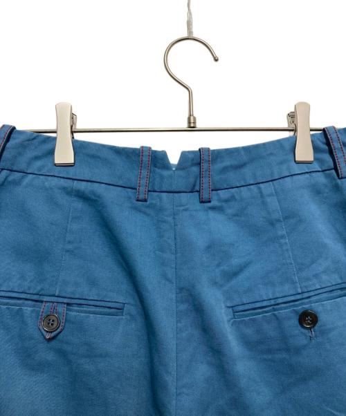 MARNI（マルニ）MARNI (マルニ) ワイドフレアパンツ ブルー サイズ:40の古着・服飾アイテム