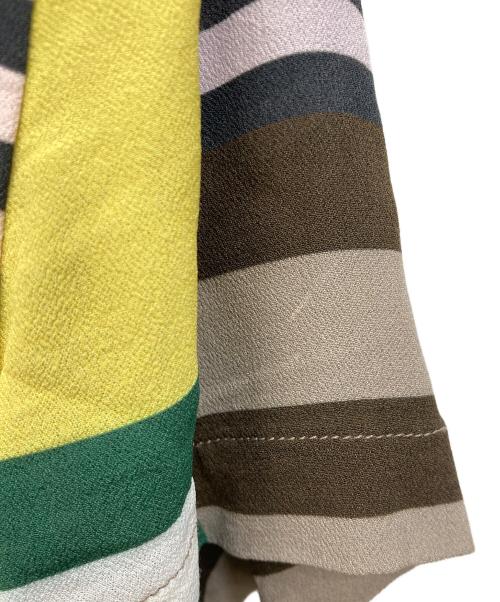 RICK OWENS（リックオウエンス）RICK OWENS (リックオウエンス) 20SS UXMAL PRINT ゴルフシャツ マルチカラー サイズ:SIZE 46の古着・服飾アイテム